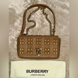 BURBERRY LOLA SMALL QUILTED SHOULDER BAG